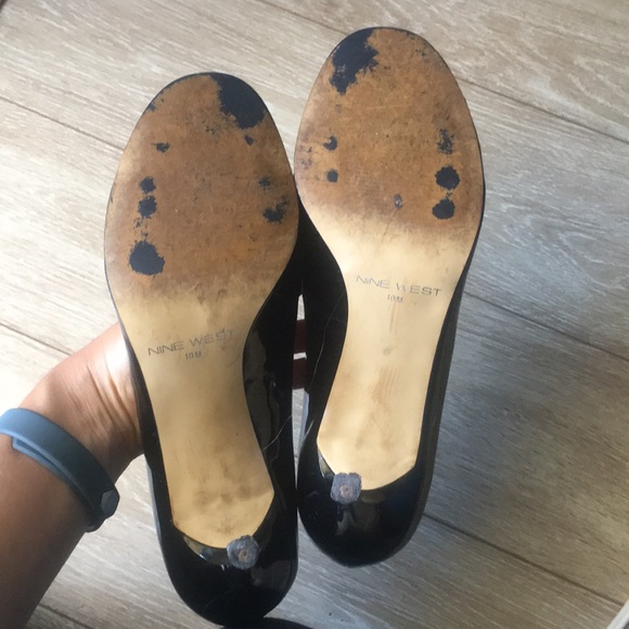 Nine West open toe heel - Picture 3 of 4